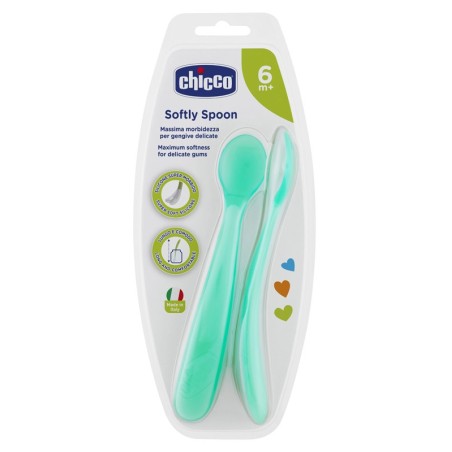 CHICCO CUCCHIAIO SIL MASCH 6M           
