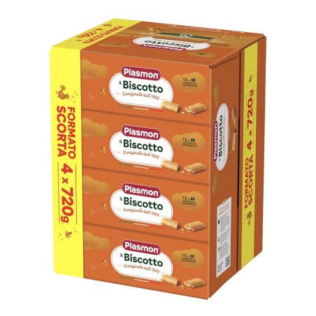 PLASMON BISCOTTO 4X720G                 