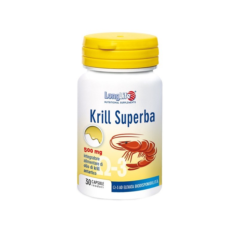LONGLIFE KRILL SUPERBA 30 Capsule            