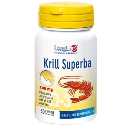 LONGLIFE KRILL SUPERBA 30 Capsule            