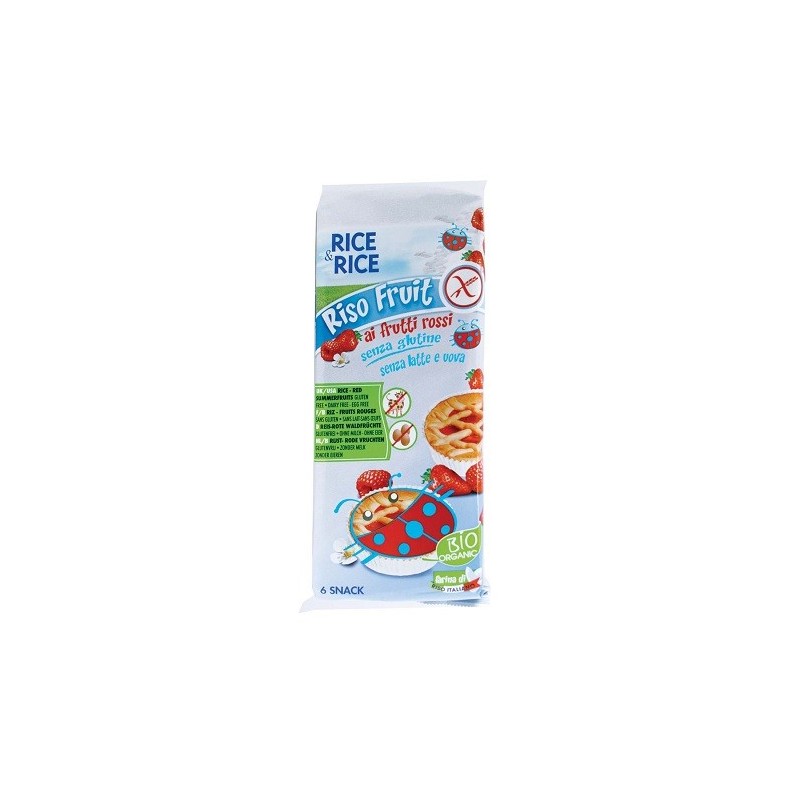 R&R RISO FRUIT FRU ROSSI 6X33G          