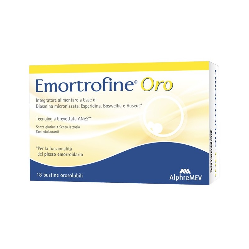 EMORTROFINE ORO 18 Bustine                  