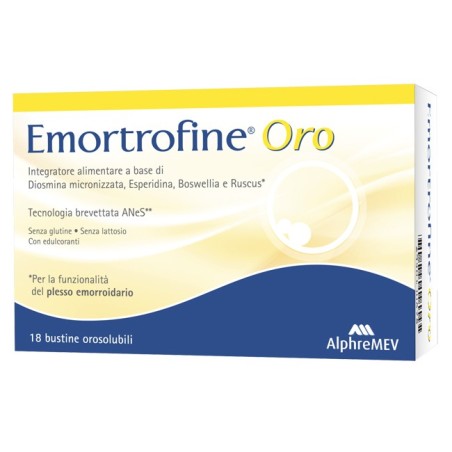 EMORTROFINE ORO 18 Bustine                  