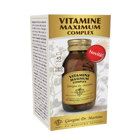 VITAMINE MAXIMUM COMPL 180 Pastiglie          