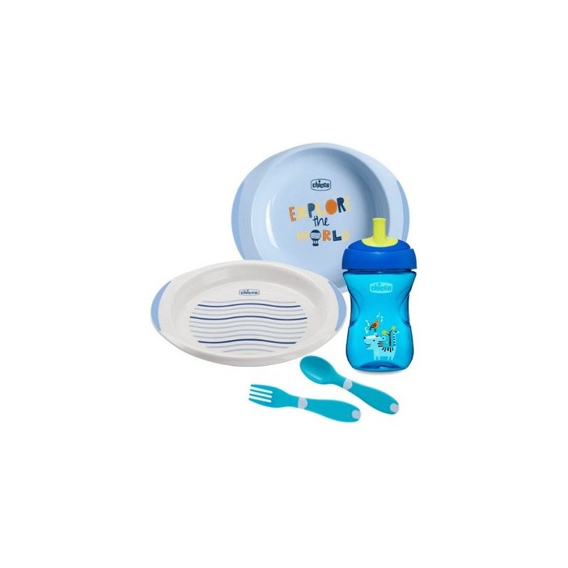 CH SET PAPPA 12M+ AZZURRO               