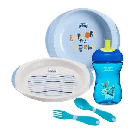 CH SET PAPPA 12M+ AZZURRO               