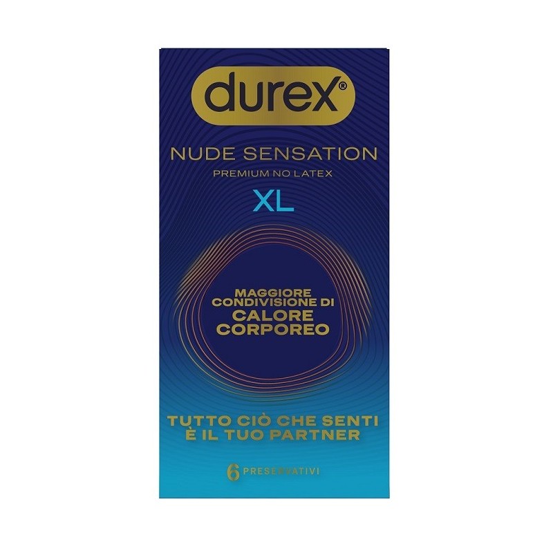 DUREX NUDE SENSATION XL 6 Pezzi             