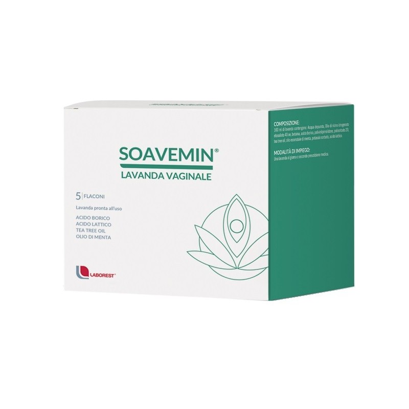 SOAVEMIN LAVANDA  Vaginale 5 Flaconi 100ML          