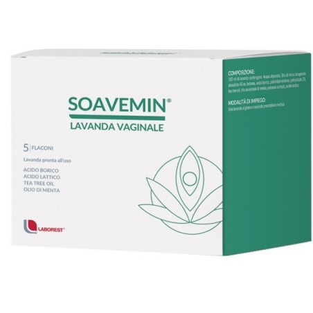 SOAVEMIN LAVANDA  Vaginale 5 Flaconi 100ML          