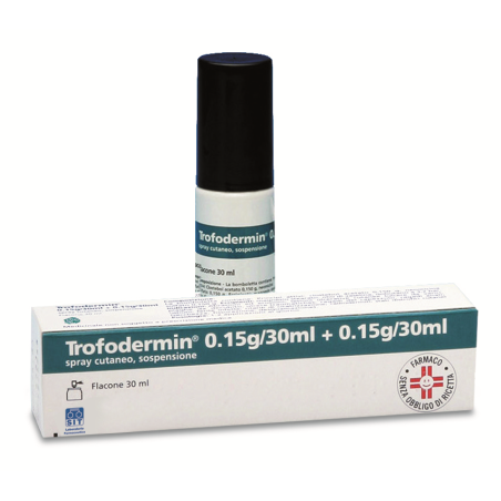 TROFODERMIN  Spray Cutaneo 30ML 5%+5%          