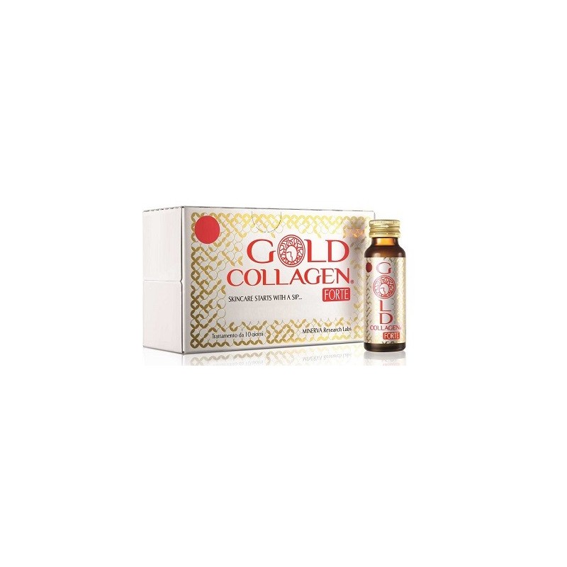 GOLD COLLAGEN FORTE 10 Flaconi                