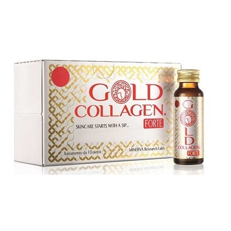 GOLD COLLAGEN FORTE 10 Flaconi                