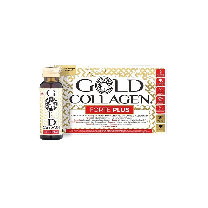 GOLD COLLAGEN FORTE PLUS 10 Flaconi           