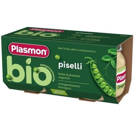 PLASMON BIO OMOG PISELLI 2 Pezzi            