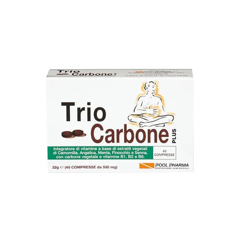 TRIOCARBONE PLUS 40 Compresse                  