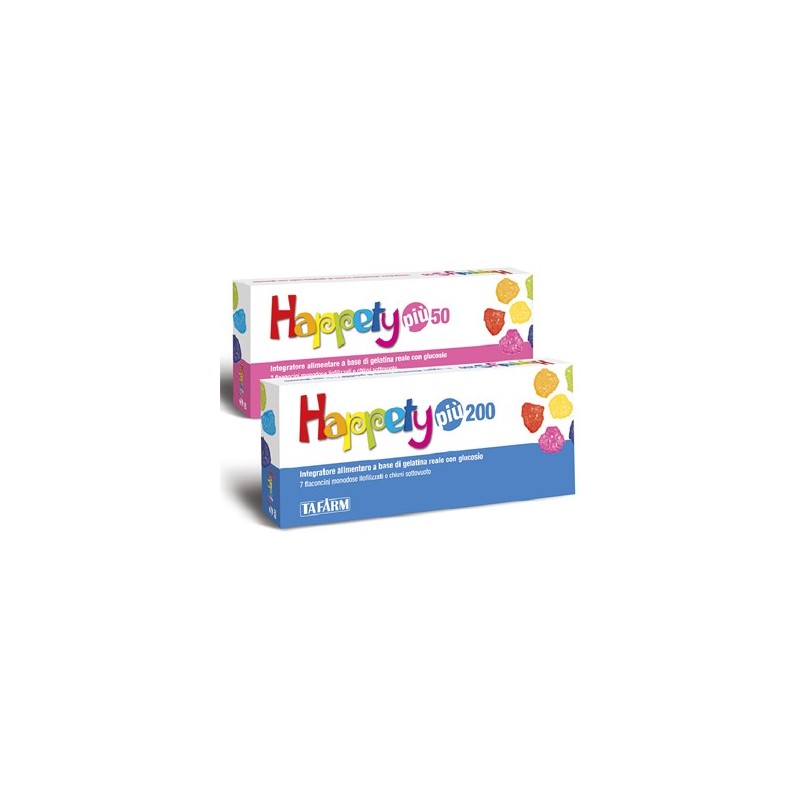HAPPETY PIU 200 7 Flaconi 200MG               