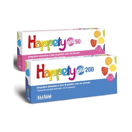 HAPPETY PIU 200 7 Flaconi 200MG               