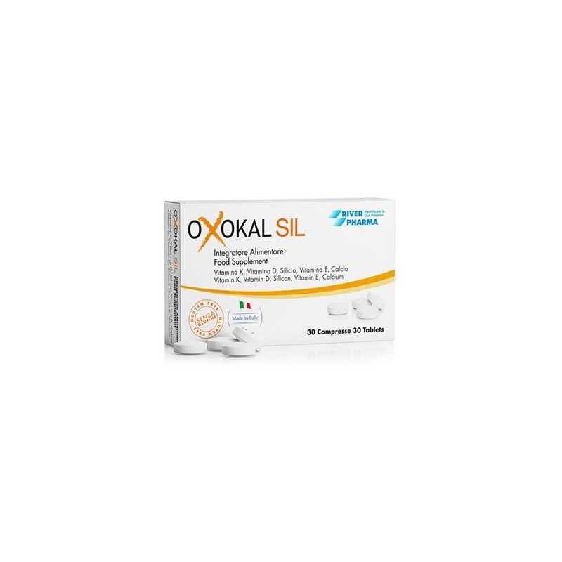 OXOKAL SIL 30 Compresse 21G                    