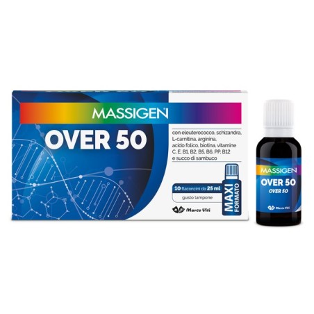 MASSIGEN OVER 50 10 Flaconi 25ML              