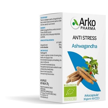 ARKOCPS ASHWAGANDHA BIO 60 Capsule           