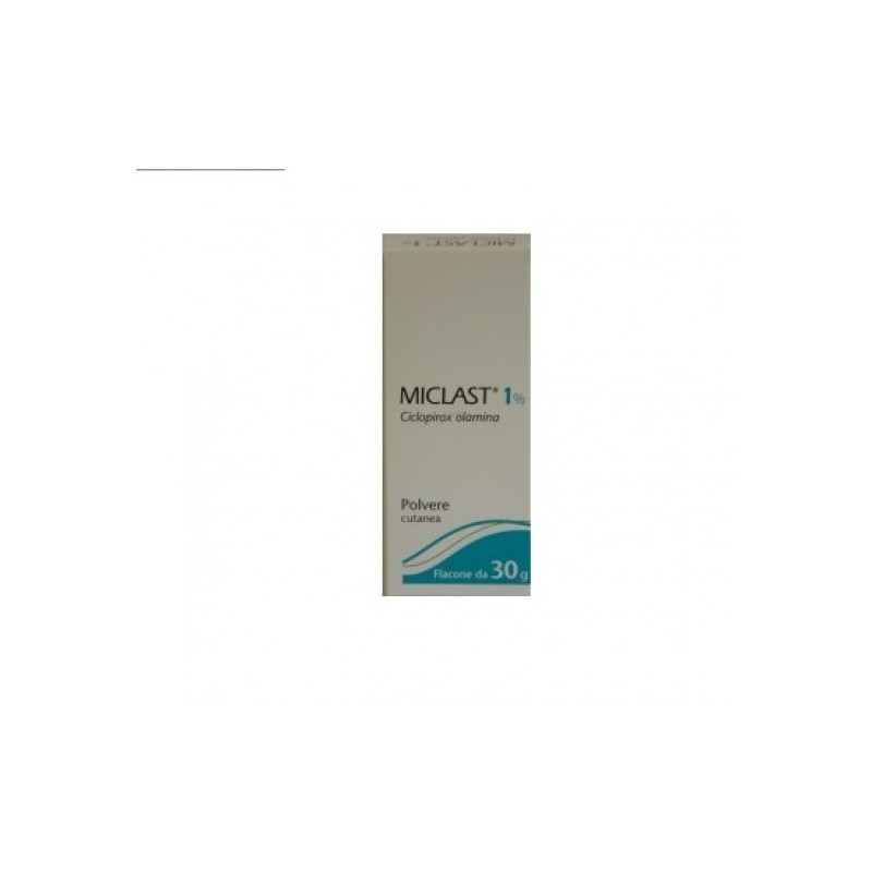 MICLAST  Polvere Cutanea  Flaconi 30G 10MG/G          