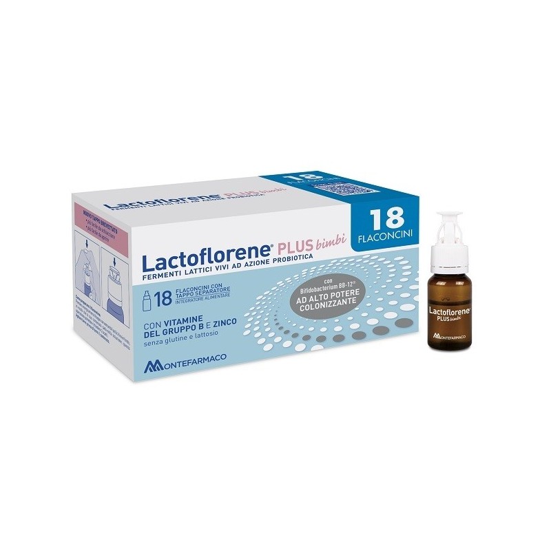 LACTOFLORENE PLUS BIMBI 18 Flaconi            