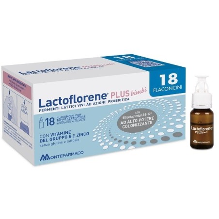 LACTOFLORENE PLUS BIMBI 18 Flaconi            