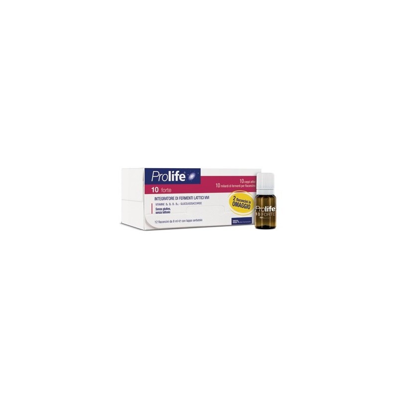 PROLIFE 10 FORTE 12 Flaconi 8ML               