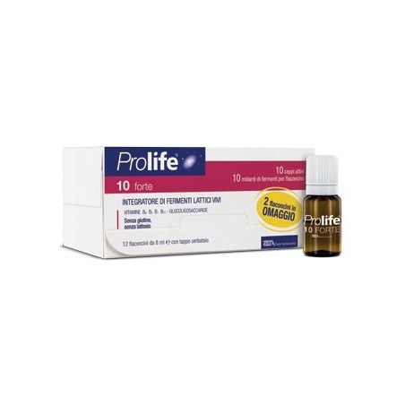 PROLIFE 10 FORTE 12 Flaconi 8ML               