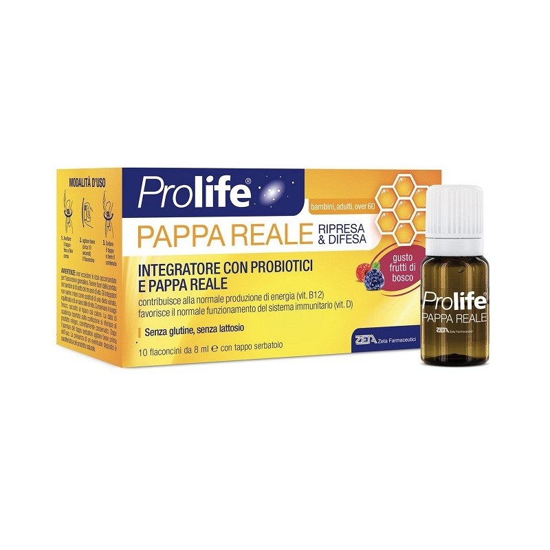 PROLIFE PAPPA REALE 10 Flaconi 8ML            