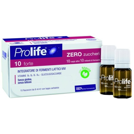 PROLIFE 10 MLD ZERO ZUCCH 10 Flaconi          