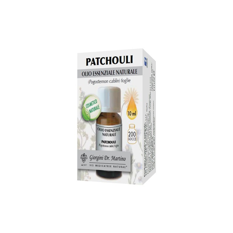 PATCHOULI  Olio Essenziale NATURALE 10ML              