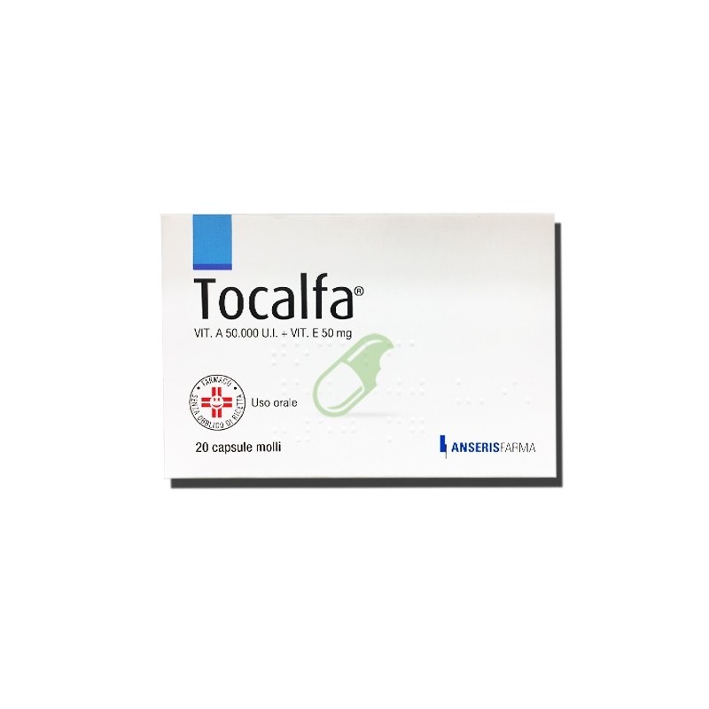 TOCALFA 20 Capsule MOLLI 50000UI+50          