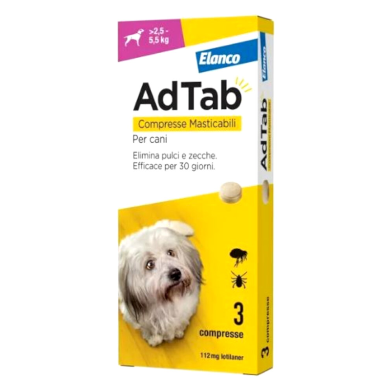 ADTAB 3 Compresse 112MG CANI2,5-5,5KG          