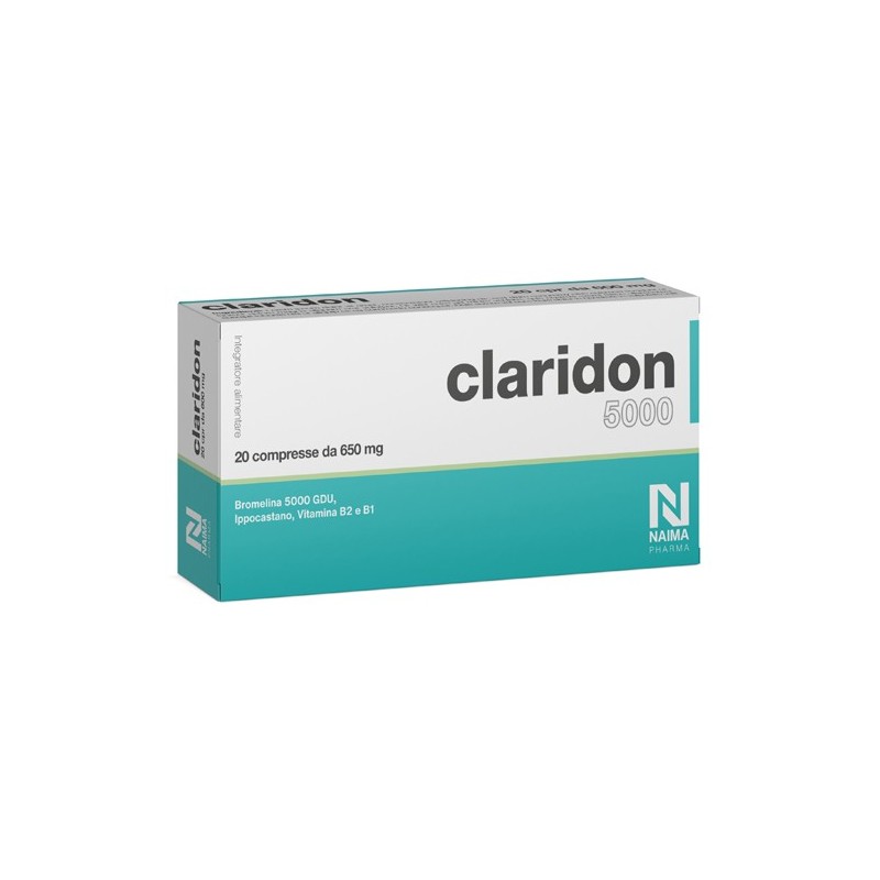 CLARIDON 5000 20 Compresse                     