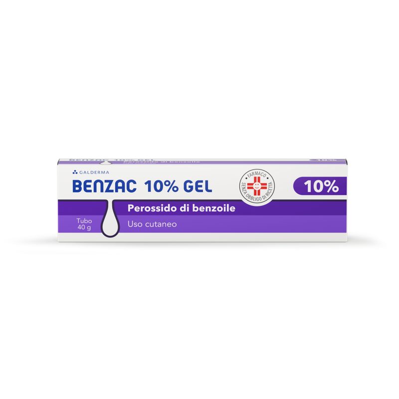 BENZAC GEL 40G 10%                      