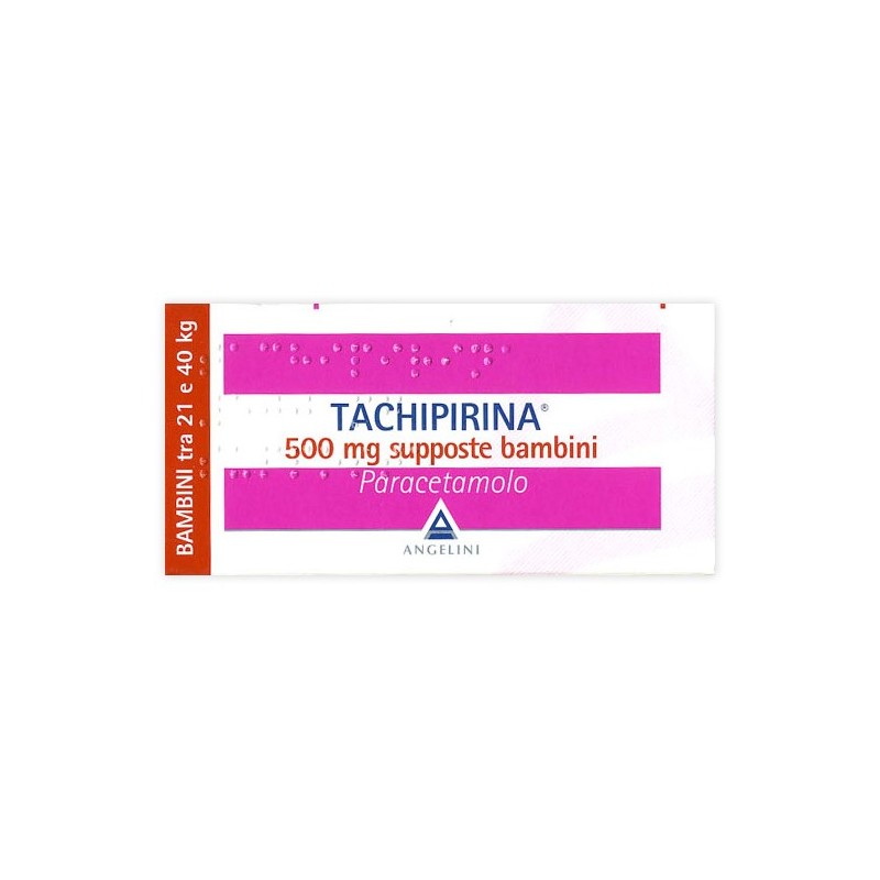 TACHIPIRINA  Bambini 10 Supposte 500MG             