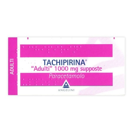 TACHIPIRINA AD 10 Supposte 1000MG            