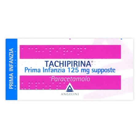 TACHIPIRINA PR INF 10SUP 125MG          