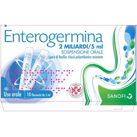 ENTEROGERMINA OS 10 Flaconi 2MLD/5ML          
