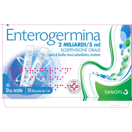 ENTEROGERMINA OS 20 Flaconi 2MLD/5ML          