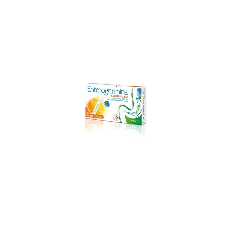 ENTEROGERMINA OS 10 Flaconi 4MLD 5ML          