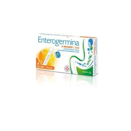 ENTEROGERMINA OS 10 Flaconi 4MLD 5ML          