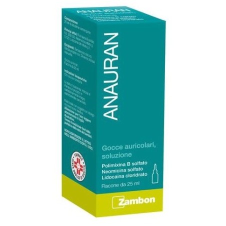 ANAURAN  Gocce AURIC  Flaconi 25ML               