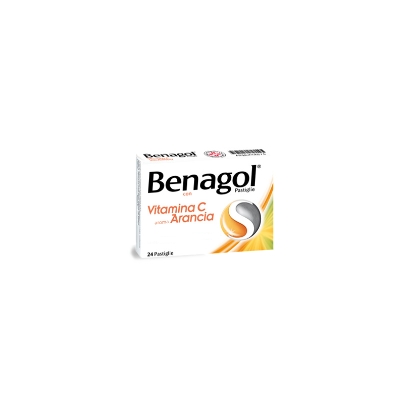 BENAGOL VIT C 24 Pastiglie ARANCIA            