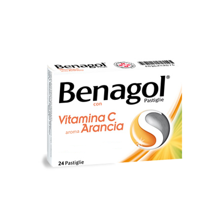 BENAGOL VIT C 24 Pastiglie ARANCIA            