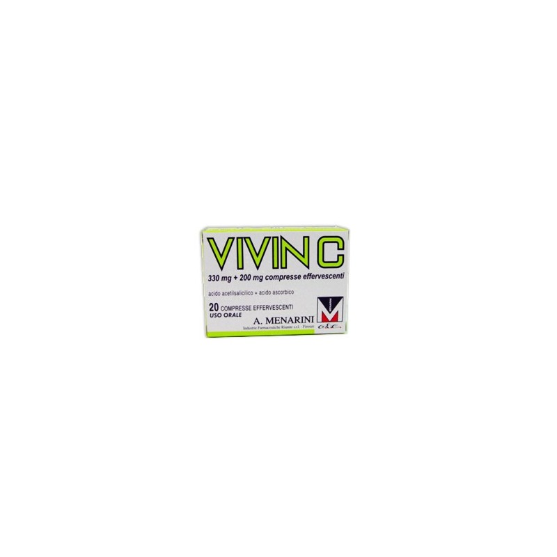 VIVIN C 20 Compresse Effervescenti 330MG+200MG           