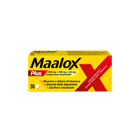 MAALOX PLUS 30 Compresse Masticabili                  