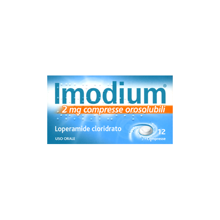 IMODIUM 12 Compresse OROSOL 2MG                