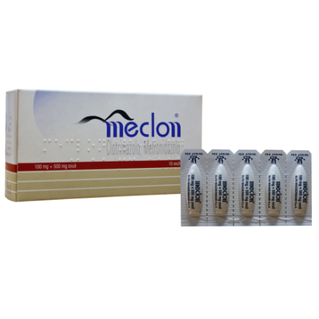 MECLON 10 OVULI  Vaginale 100+500MG           
